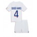 Billige Paris Saint-Germain Sergio Ramos #4 Tredjetrøye Barn 2022-23 Kortermet (+ korte bukser)
